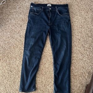 Citizens Of Humanity Dark Blue Slim Jeans
